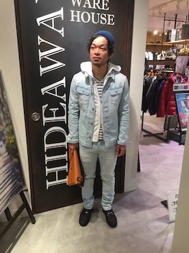 nabeさん（メンズ・168cm）の冬コーディネート