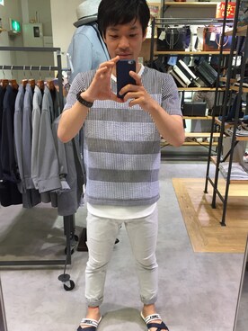 nabeさん（メンズ・168cm）の夏コーディネート