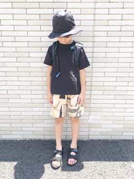 RiiHaaさん（キッズ・129cm）の夏コーディネート