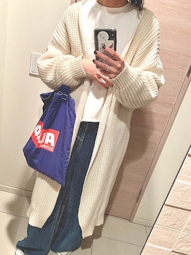 RiiHaaさん（レディース・164cm）の冬コーディネート