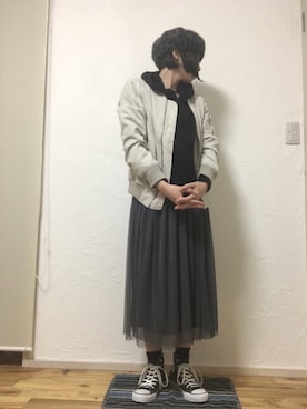 シオンさん(レディース・158cm)の冬コーディネート