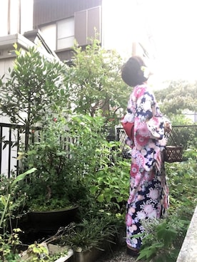 「自作アイテム」｜シオンさん（レディース・158cm）の夏コーディネート