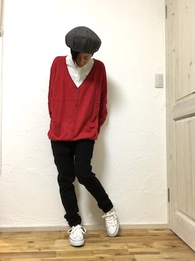 「relacher（ルラシェ）のアイテム」を使った、シオンさん（レディース・158cm）の秋コーディネート