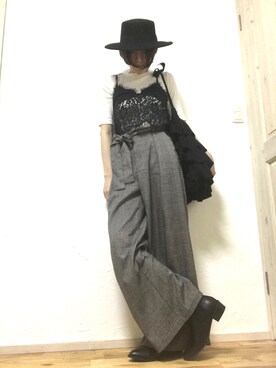 シオンさん（レディース・158cm）の秋コーディネート