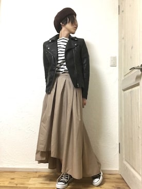 シオンさん(レディース・158cm)の秋コーディネート