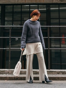 MIKUさん(レディース・158cm)の冬コーディネート