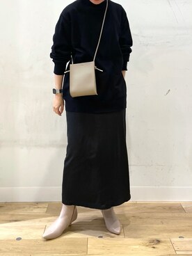 MIKUさん（レディース・158cm）の冬コーディネート