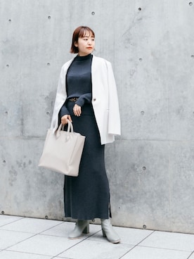 MIKUさん（レディース・158cm）の冬コーディネート