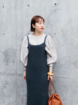 MIKUさん（レディース・158cm）の冬コーディネート