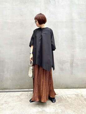 MIKUさん（レディース・158cm）の春コーディネート