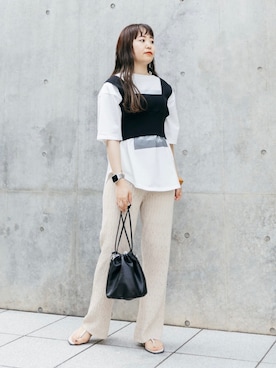 MIKUさん（レディース・158cm）の春コーディネート