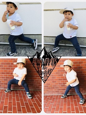 yuukiさん（キッズ・100cm）の夏コーディネート