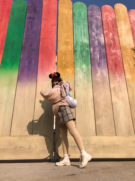 「可爱」｜LittleCuteさん（レディース・162cm）の冬コーディネート