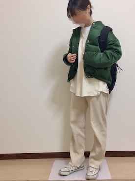 「アイテム（ブルゾン）」を使った、は す お さん（レディース・156cm・20代）の冬コーディネート