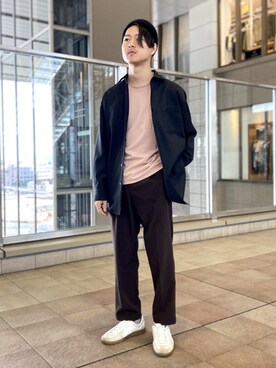 ADAM ET ROPE' HOMME STAFFさん（メンズ・169cm）の春コーディネート