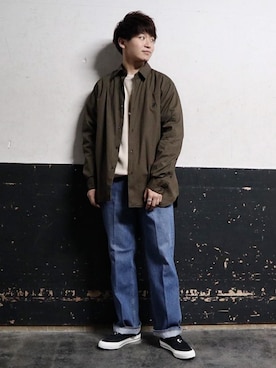 ADAM ET ROPE' HOMME STAFFさん（メンズ・175cm）の春コーディネート