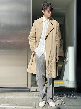 ADAM ET ROPE' HOMME STAFFさん（メンズ・182cm）の春コーディネート