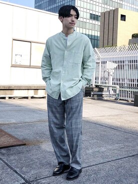 ADAM ET ROPE' HOMME STAFFさん（メンズ・175cm）の春コーディネート