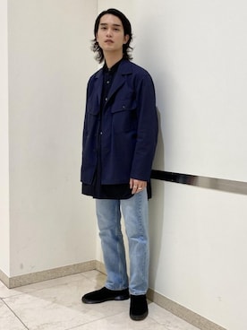 ADAM ET ROPE' HOMME STAFFさん（メンズ・173cm）の春コーディネート