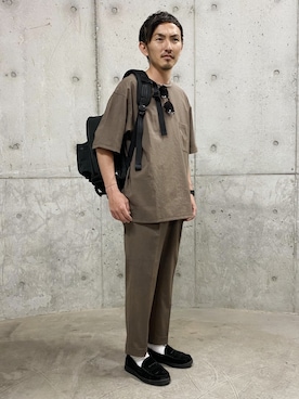 「GRAVIS（グラヴィス）のアイテム」を使った、ADAM ET ROPE' HOMME STAFFさん（メンズ・165cm）の春コーディネート