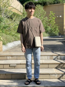 ADAM ET ROPE' HOMME STAFFさん(メンズ・172cm)の春コーディネート