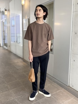 ADAM ET ROPE' HOMME STAFFさん(メンズ・173cm)の春コーディネート