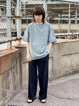 ADAM ET ROPE' HOMME STAFFさん(メンズ・168cm)の夏コーディネート