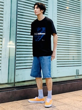 ADAM ET ROPE' HOMME STAFFさん（メンズ・183cm）の夏コーディネート