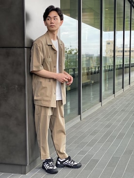 ADAM ET ROPE' HOMME STAFFさん（メンズ・165cm）の夏コーディネート