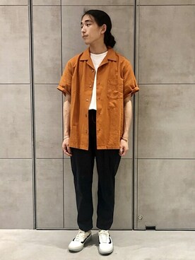 ADAM ET ROPE' HOMME STAFFさん（メンズ・167cm）の夏コーディネート