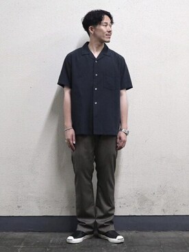 ADAM ET ROPE' HOMME STAFFさん（メンズ・178cm）の夏コーディネート