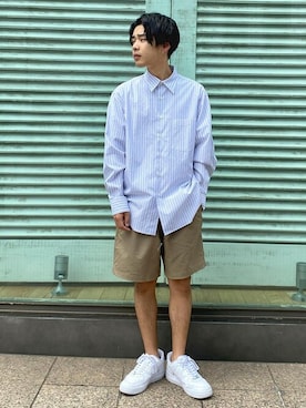 「グラミチ」｜ADAM ET ROPE' HOMME STAFFさん（メンズ・170cm）の夏コーディネート