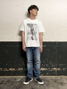 ADAM ET ROPE' HOMME STAFFさん（メンズ・178cm）の夏コーディネート