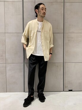 ADAM ET ROPE' HOMME STAFFさん（メンズ・171cm）の夏コーディネート