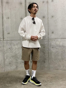 ADAM ET ROPE' HOMME STAFFさん（メンズ・165cm）の夏コーディネート