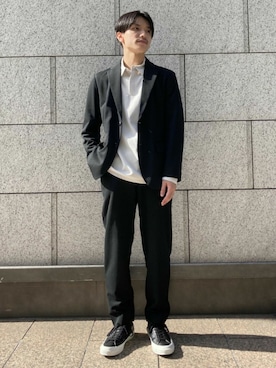 ADAM ET ROPE' HOMME STAFFさん(メンズ・172cm)の秋コーディネート