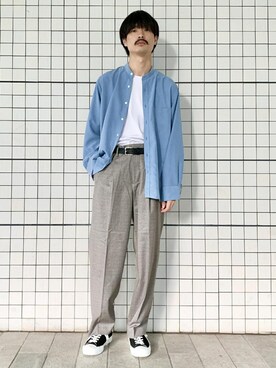 ADAM ET ROPE' HOMME STAFFさん（メンズ・175cm）の秋コーディネート