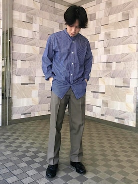 ADAM ET ROPE' HOMME STAFFさん(メンズ・170cm)の秋コーディネート