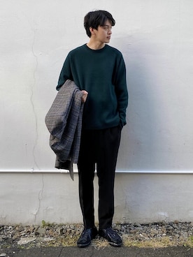 ADAM ET ROPE' HOMME STAFFさん(メンズ・182cm)の秋コーディネート