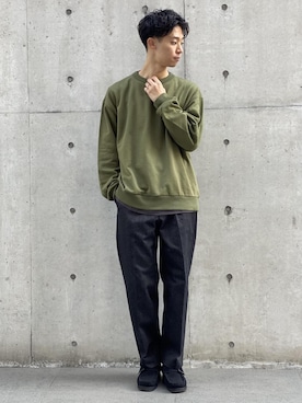 ADAM ET ROPE' HOMME STAFFさん(メンズ・176cm)の秋コーディネート