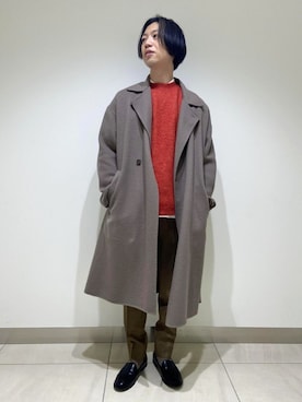 「Adam et Rope'」｜ADAM ET ROPE' HOMME STAFFさん（メンズ・172cm）の冬コーディネート