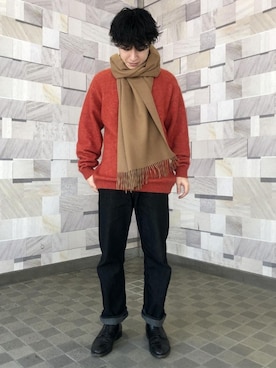 「Adam et Rope'」｜ADAM ET ROPE' HOMME STAFFさん（メンズ・170cm）の冬コーディネート
