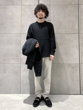 「Adam et Rope'」｜ADAM ET ROPE' HOMME STAFFさん（メンズ・167cm）の冬コーディネート