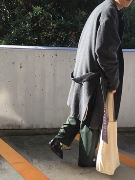 「THEE（シー）のアイテム（ジャケット/アウター）」を使った、Kenさん（メンズ・172cm）の冬コーディネート