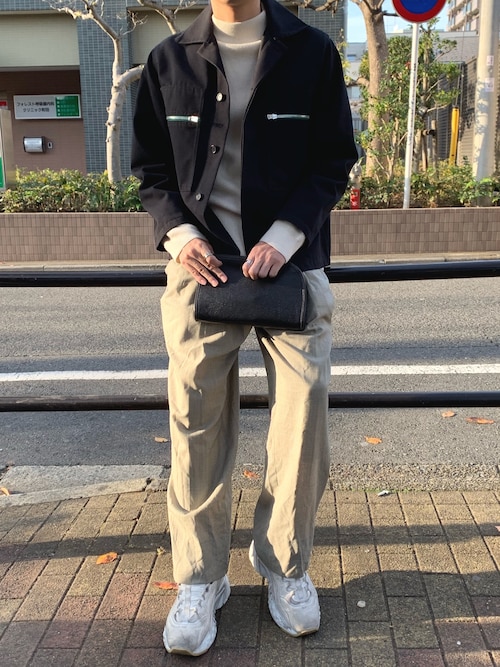 Ken Green Label Relaxingのクラッチバッグを使ったコーディネート Wear