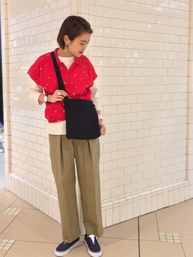 Yuri Katouさん(レディース・162cm)の春コーディネート