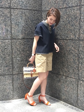 Yuri Katouさん（レディース・162cm）の春コーディネート