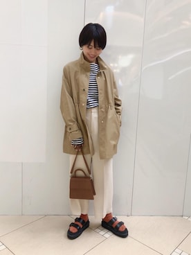 Yuri Katouさん（レディース・162cm）の春コーディネート