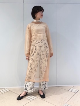 Yuri Katouさん(レディース・162cm)の春コーディネート