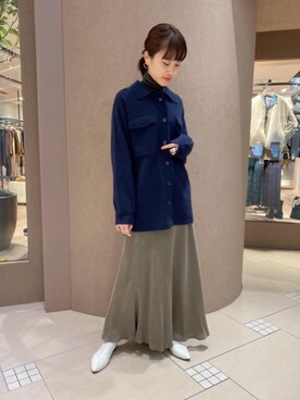 Yuri Katouさん（レディース・162cm）の秋コーディネート